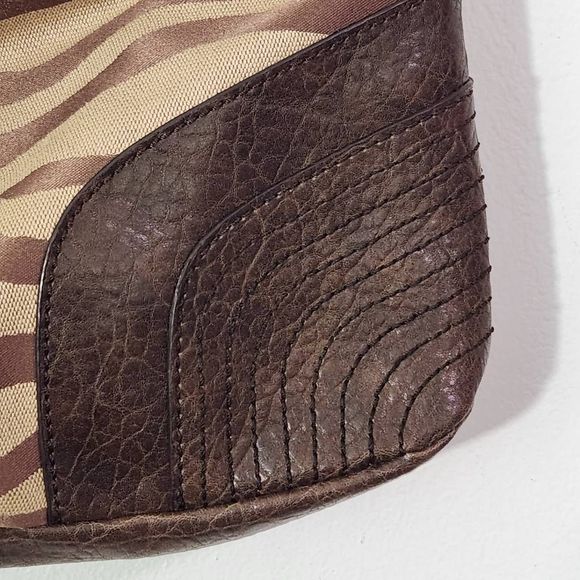Jessica Simpson Brown Zebra Handbag - Picture 3 of 11